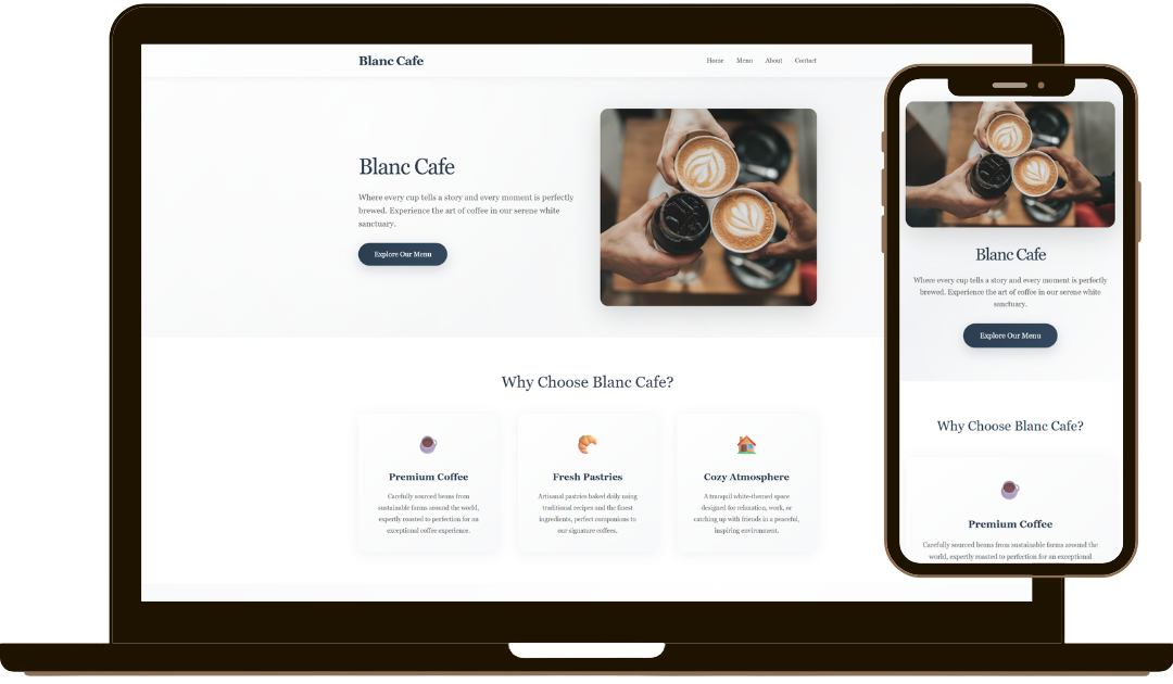 Modern responsive website development showcase - professional web design examples
